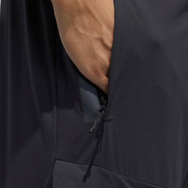 Adidas Outdoor Casual Tapered Jogger Pants Men Bottoms Black GN7341