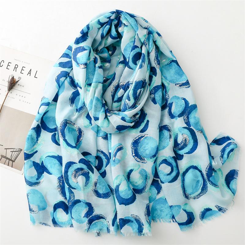 Luxury Women Viscose Scarf Ventilate Summer Beach Shawl Cotton Linen Feeling Tassel Pashmina Muslim Hijab Wrap Lady Turban