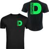 Summer 2026 Duramax Big D Design T-Shirt Unisex Black Color Front & Back Graphic Printing High-end Luxury Both of Men and Women