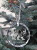 Tibetan Mastiff, Do Khyi - Crystal Bauble with a Photo, Dog Photo In Crystal, Personalized Christmas Tree Ornament by Art-Dog Brand