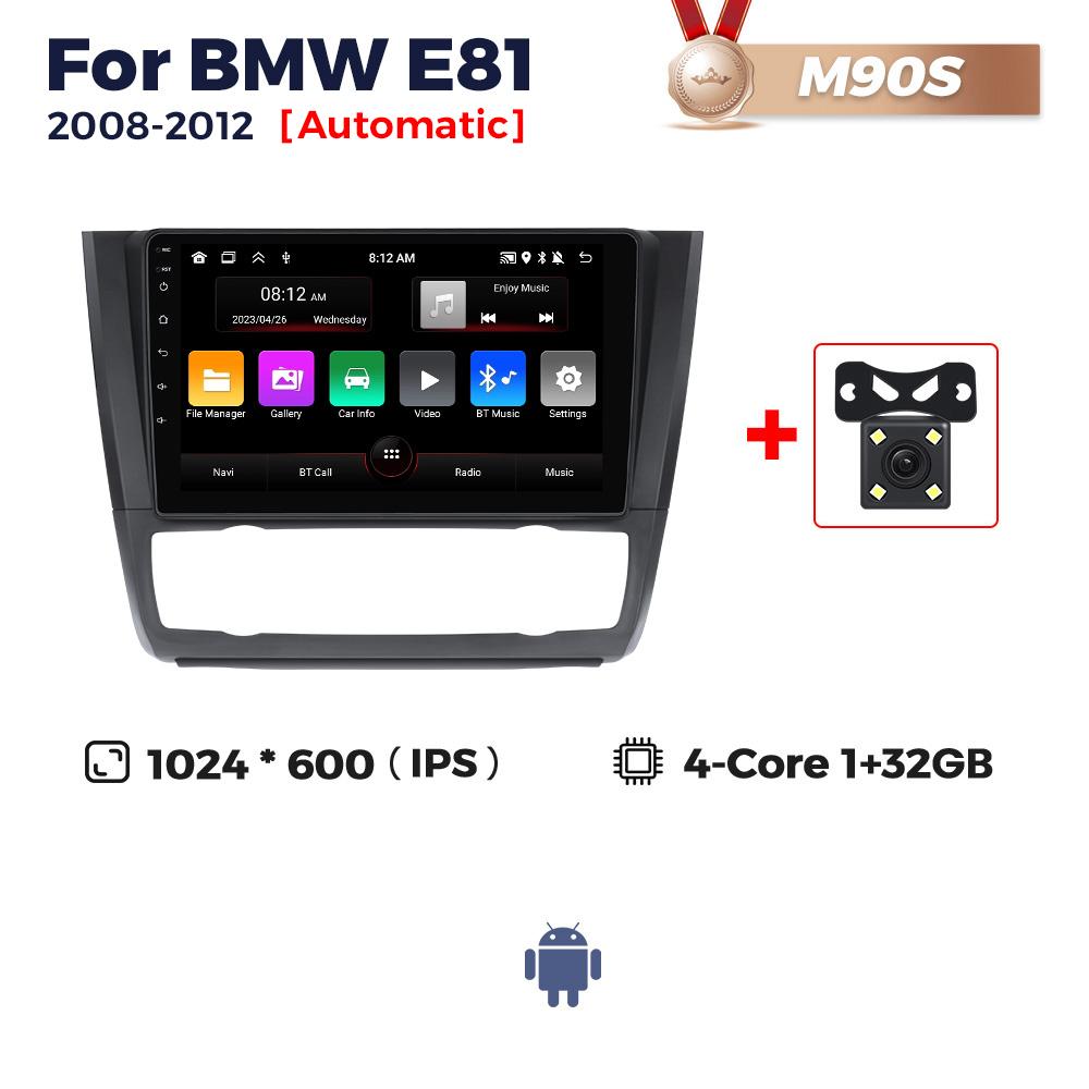 Navifly UIS7862S Android Car Radio For BMW 1 Series E81 E82 E87 E88 2004-2012 GPS Stereo BT Carplay Auto Multimedia Video Player