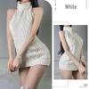 Plus Size Flattering Backless Knitwear - Japanese Style Sexy Knit