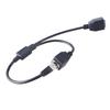Ethernet-Splitter RJ45 1 Stecker auf 2 Buchsen Ethernet-Splitter-Adapterkabel für LAN-Ethernet-Verlängerungskabel 35 cm