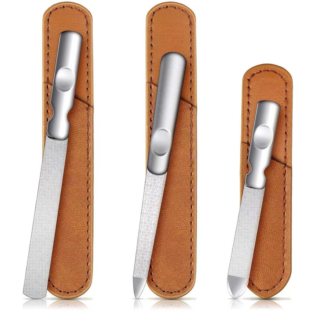 Nail File Grinder and Pedicure Tool Set - Finger and Toe Nail Sanding Strips and Polishers