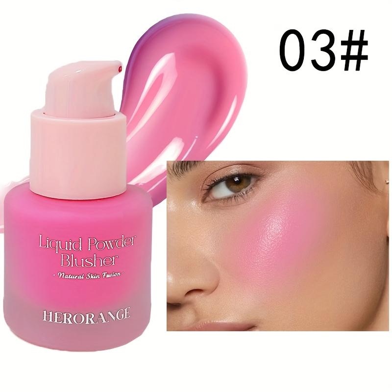 

Рідкі рум яна-пудра Зволожуюча Водостійка Формула з Матовим Фінішем, Насичені Натуральні Рожеві/Фіолетові/Червоні Відтінки Стійка Кремова Текстура Макіяж для Обличчя 03#