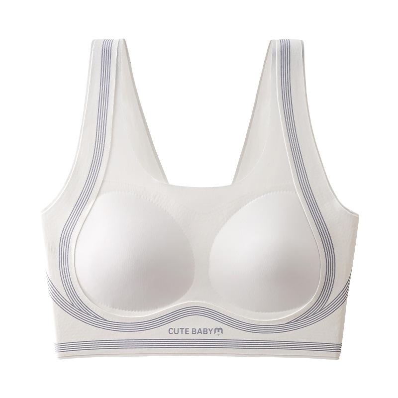 Seamless Comfortable Developmental Sports Bra For Teenage Girl Student Underwear