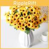 Artificial Annuus Helianthus Bouquet Suitable Living Room And Decoration Event