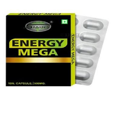Sabates Energy Mega Capsule 10 kapslí