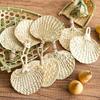 Mini Size DIY Fan Chinese Style Handmade Fan Handmade Woven Fan  Summer Cooling