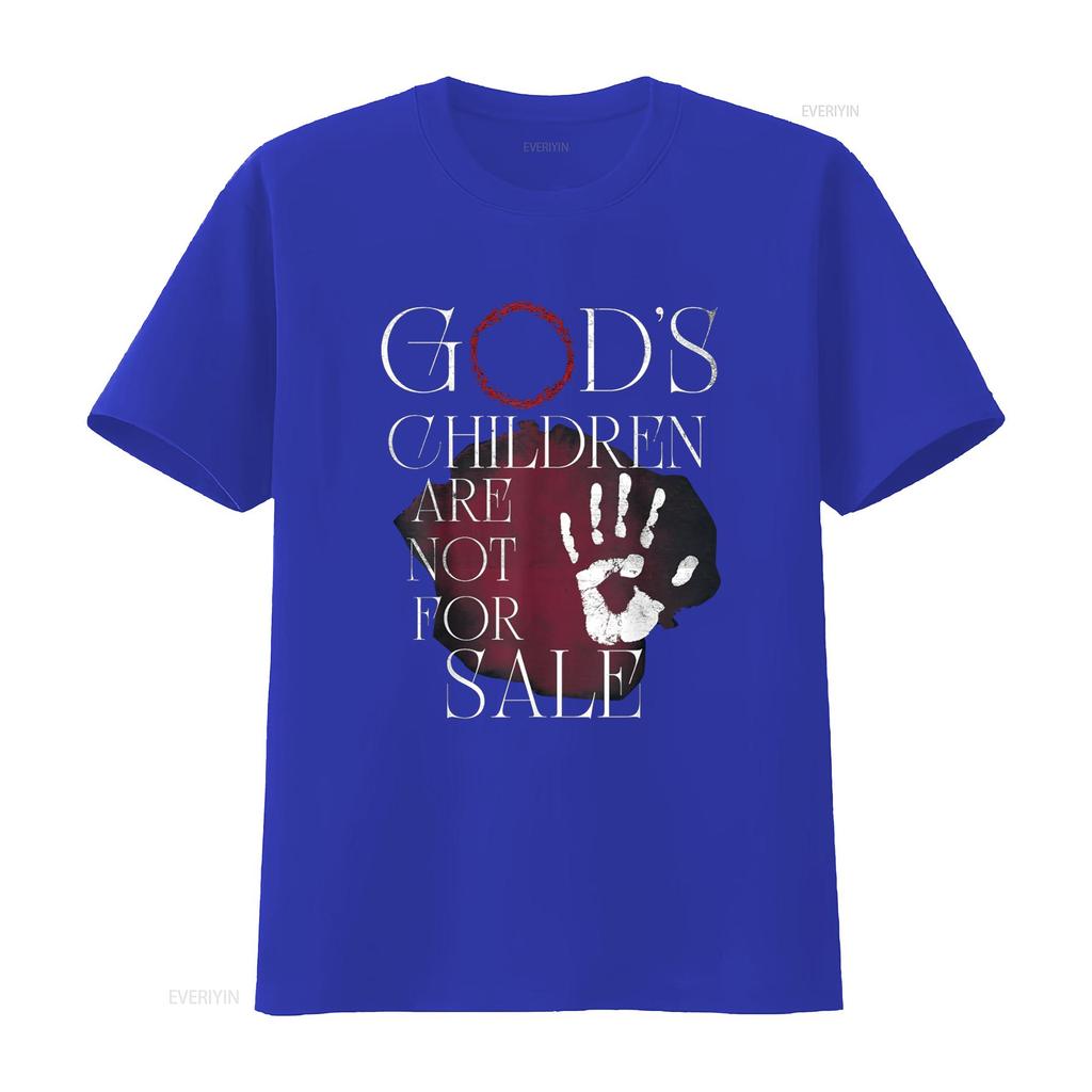 God S Children Are Not For Sale Family T Shirt Vintage Washed Stretched Versatile Homme Soft Stylish Streetwear
