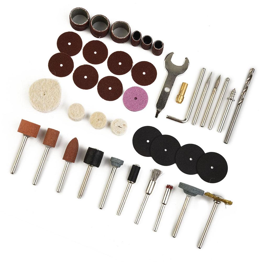 Sanding Carving De-burring Wood 40pcs/Set Rotary Tool Accessories Polishing For Electric Drill Grinder Cutting High Quality Hot