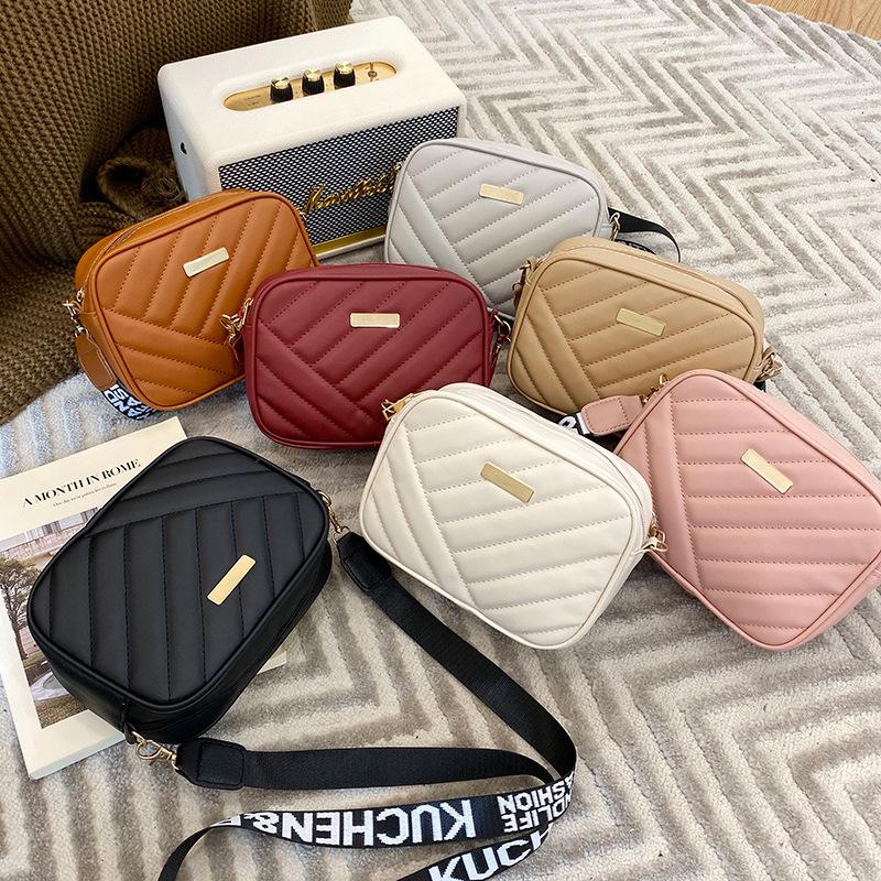 2024 Women's Fashion Small Square Crossbody & Shoulder Bag with Coin Purse
