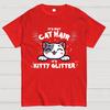 Kitty Glitter Cotton Summer Casual Cool Loose T-Shirt
