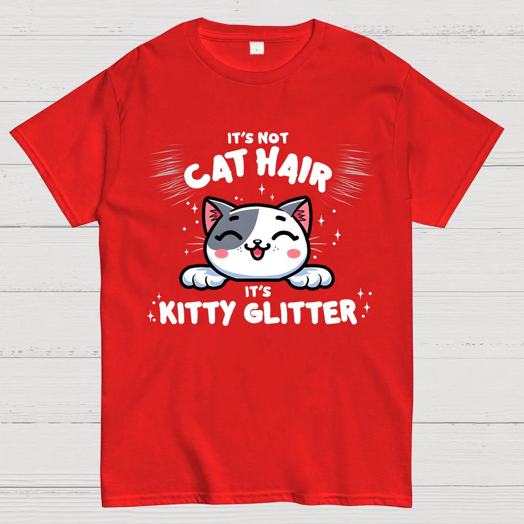 Kitty Glitter Cotton Summer Casual Cool Loose T-Shirt