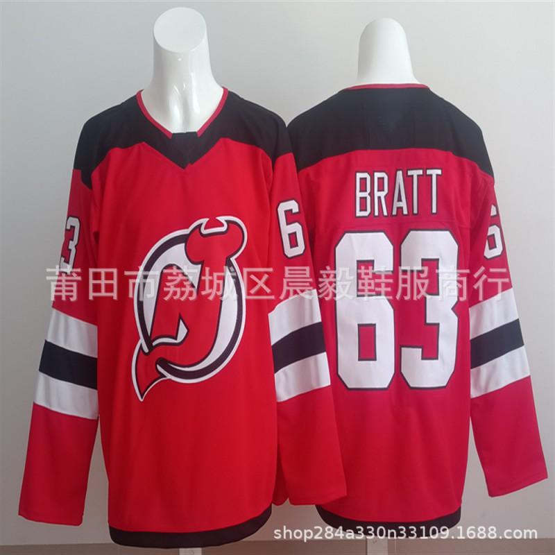 Embroidered Ice Hockey Jersey Men Flyers Bruins Devils Lightning Team Uniforms Adult Sportswear