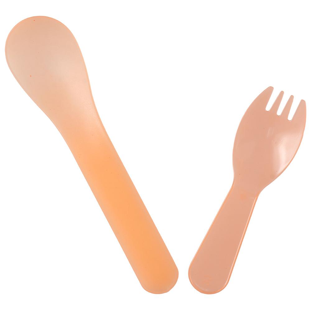

30Pcs Pink Color-Changing Spoons Orange Ice Cream Spoons Bar Supplies Dessert Ice Cream