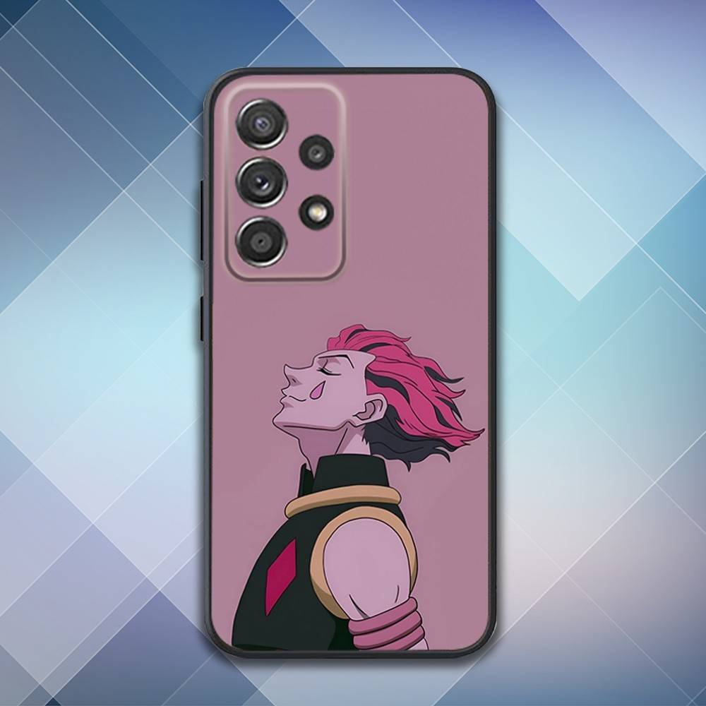 Anime H-Hisoka M-Morow Phone Case For Samsung S25,S24,S21,S22,S23,S30,Ultra,S20,Plus,Fe,Lite,Note,10,9,5G Black Cover
