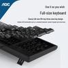 AOC KM160 Wired Keyboard and Mouse Combo with Mouse Pad