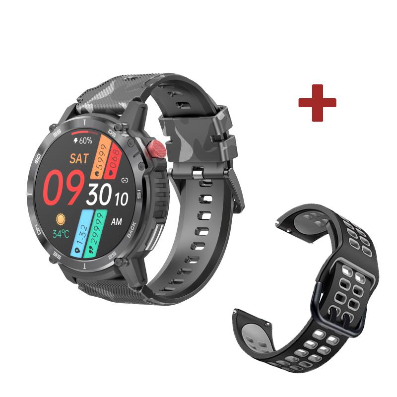 Smart Watch Men 4g Rom 1g Ram Blue Tooth Call 400mah Sports Watches Ip68 Waterproof C22 Smartwatch 1.6 Inch 400*400 Hd