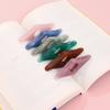 4Pcs Thumb Finger Book Page Holder Resin Book Page Marker Ergonomic Bookmarks Portable Reading Aid for Novels Textbooks