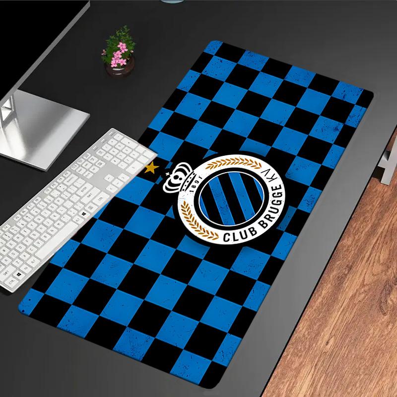 Golden Club Atletico Emblem Mouse Pad, Rubber Base, Mouse Pad for Gamers and Office Use, Gaming Desk , Easy To Clean Mat Christmas fan gifts