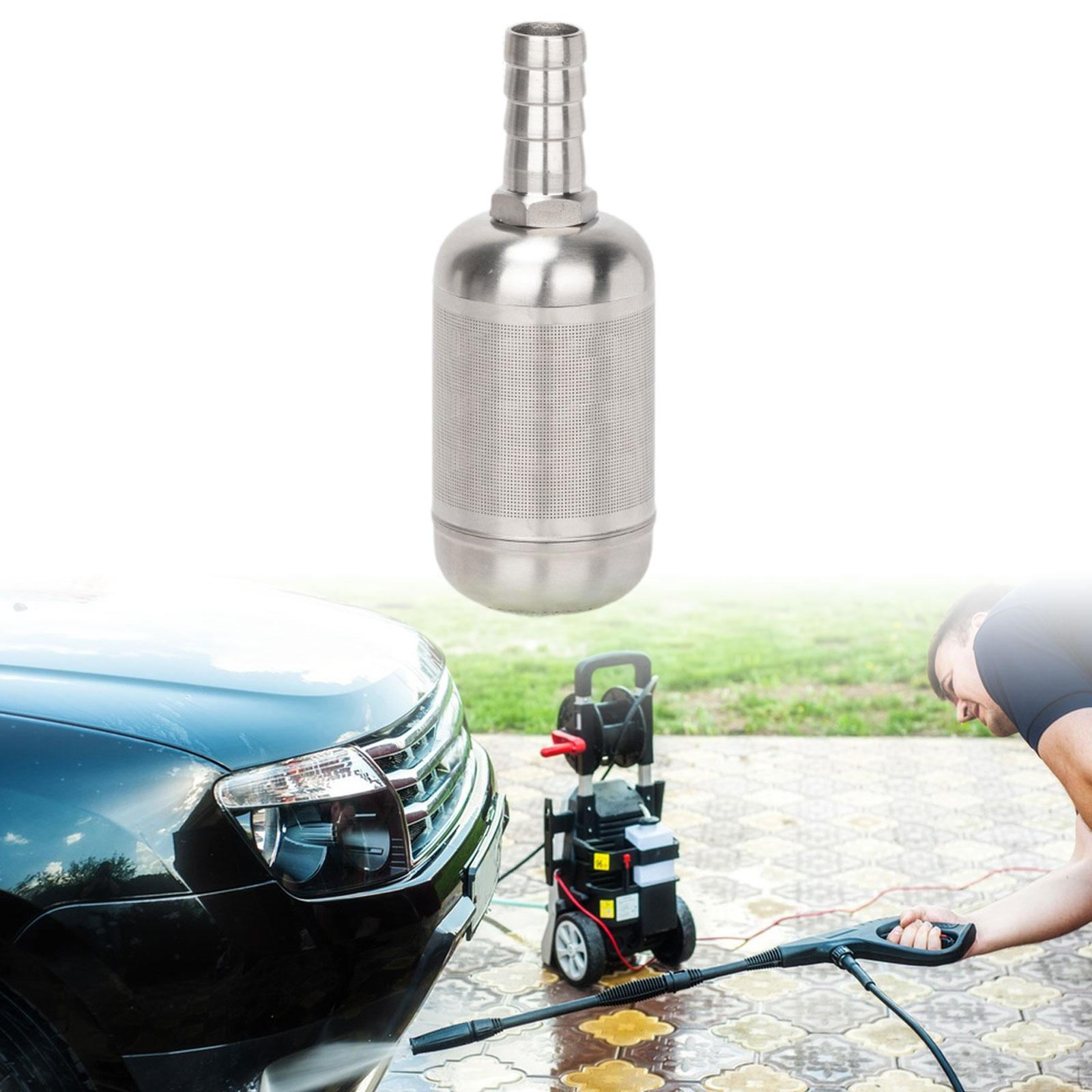 

Car Wash Accessories Hose Inlet Strainer Replace Stainless Steel Garden for Cleaning B