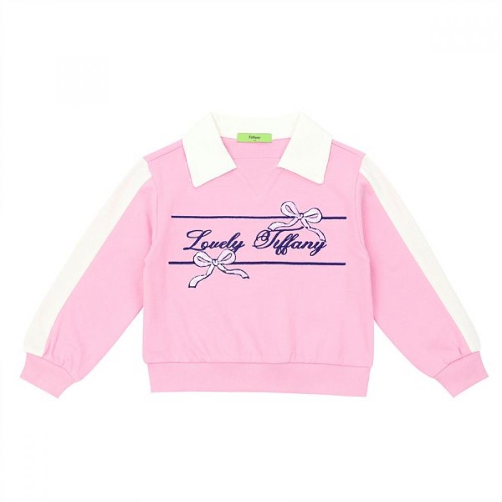 Tiffany Pink VarianT Collar T shirT T54ksT030 Pink/110