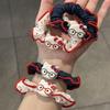Cute Denim Cat Hair Tie - Sweet Girl High Elastic Ponytail Scrunchie, Lazy Style Hair Accessory