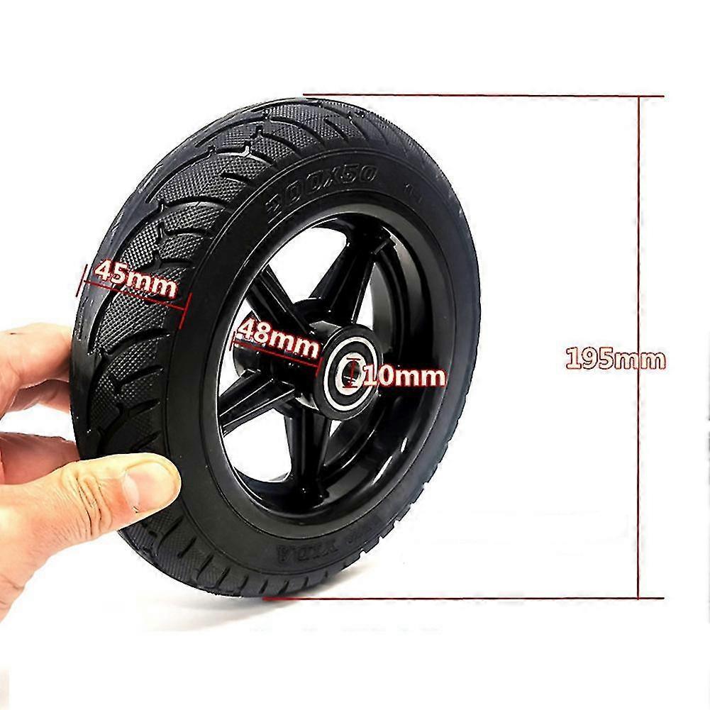 200x50 Solid Tire Wheel For Electric Scooter Car 8inch Solid Wheel