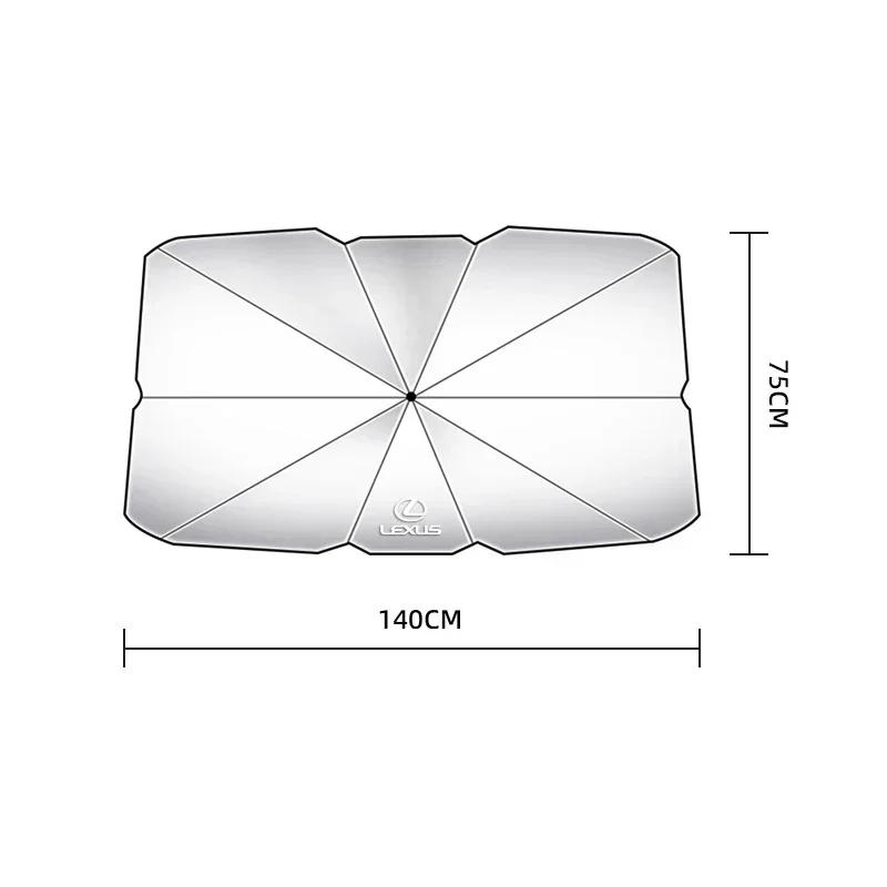 Car Sunshade Umbrella Car Front Window Sunshade Cover For Lexus F SPORT ES RX NX LS UX LM LX GX LC RZ IS CT GS RC HS SC TX LBX