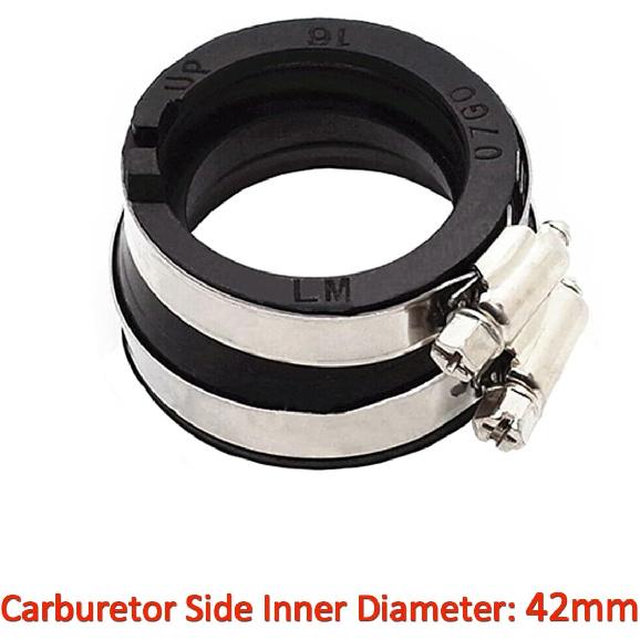 Motorcarb Carburetor Intake Manifold Boot for Suzuki Quadsport Z400 LTZ 400 - Kawasaki KFX400 KLX400 - Arctic Cat 400 DVX