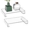 Sturdy Acrylic Display Stand for Home Use Portable Accessory for Organizing Toiletries and Kitchen Supplies Utensils