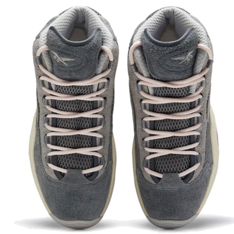 Reebok Question Mid 'Grey Suede' Sneakers FW0875
