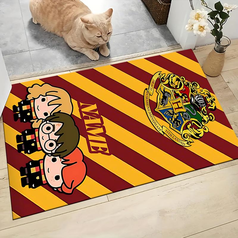 Custom Name "Harry Potter Adventure" Carpet Rug Customizable Soft Washable Anti-Slip Home Living Room Sofa Mats Personalized Rug. 090938