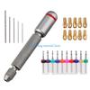 Y5GD Handheld Rotary Tool Set Hand Drill Bit With 7Pcs Twist Drills Bit 0.8-2.5Mm