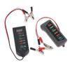 Taşınabilir Dijital Akü Yük Test Cihazı Alternatör Test Cihazı 12V 24V Otomotiv Motosiklet İçin Akü Durumunu Test Etmek İçin