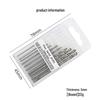 10pc Wenwan High-Speed Steel Twist Hand Drill Bit Set