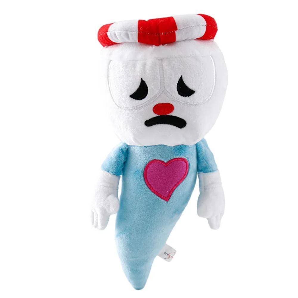 Hra Cuphead Plyšová hračka Mugman Ms. Pohár duch Král Kostka Cagney Carnantion Puphead Plyšové panenky Hračky pro děti Dárky