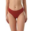 Pure cotton thong panties Women's sensual lace low-rise briefs Ladies' underwear