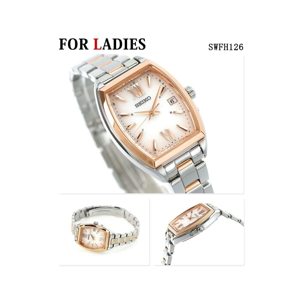 Seiko Selection Solar Radio Wave Couple Watches Gift Box Set SBTM317 SWFH126 Men's Women's