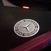 For Benz S-W222PCS Car Door Emblem LED Light Welcome Lamp Wireless Laser Projector For Mercedes Benz B/C/E/S Class A Class C200L GLC GLK CLA