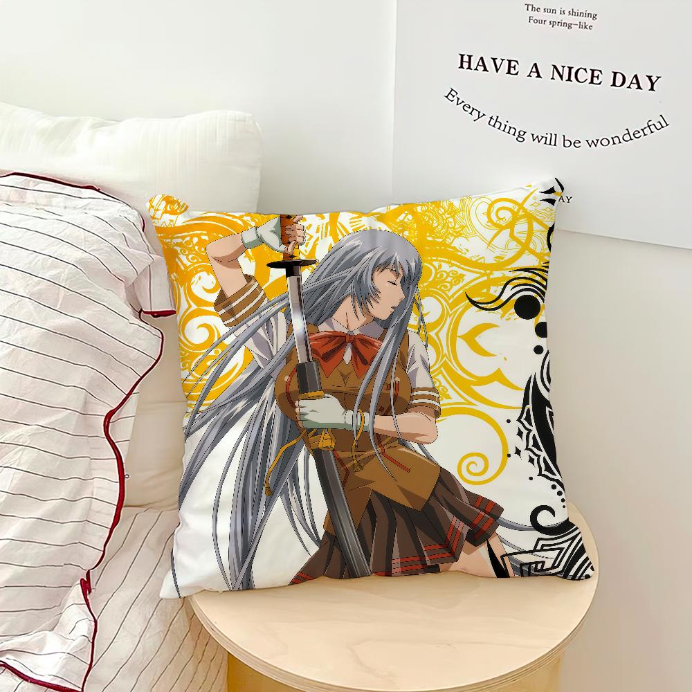 anime manga Ikki tousen Dragon D-Destiny Comfortable soft hogar pillowcase for Sofa Living Room Bed Home Decor Protective Covers