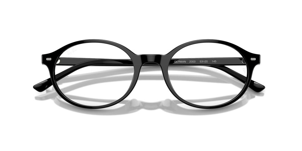 Eyeglasses RX5429 GERMAN BLACK 51 Prescription Lenses [Ray-Ban] (Black)