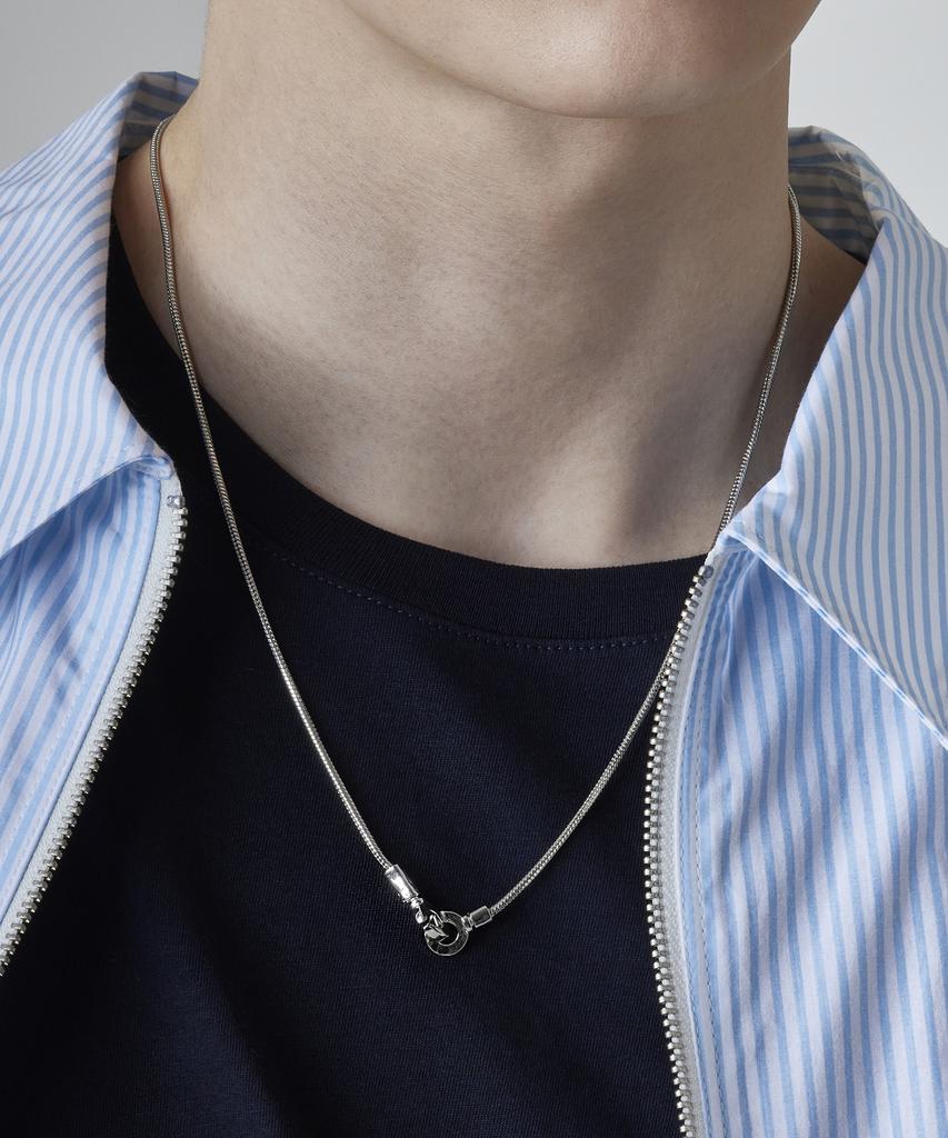 Maz Infinity Snake Chain Necklace