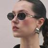 Non-polarized Vintage Round Sunglasses Women Men Ircular Sun Glasses Female Round  Eyewear for Male Female Eyeglasses