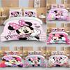 Povlečení Minnie Mouse z měkké polyesterové tkaniny s aktivním barvením pro dekoraci ložnice