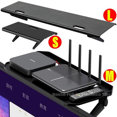 Regulowany ekran telewizora, górna półka, monitor komputerowy, ekran pulpitu, górny stojak do przechowywania, TV Media Box, router, półka, organizer do domu