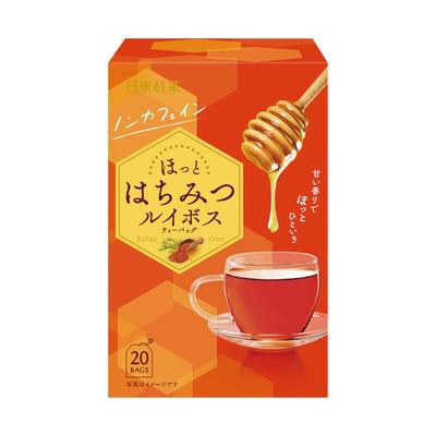 Mitsui Norin Nitto Black Tea Honey Rooibos Tea Bags, 20 Bags X 2 Packs