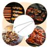Portable Cooking Tongs BBQ Sausage Rotating Tongs Grilling Bacon Steak Meat Vegetables Inside Out Rotate Kitchen items