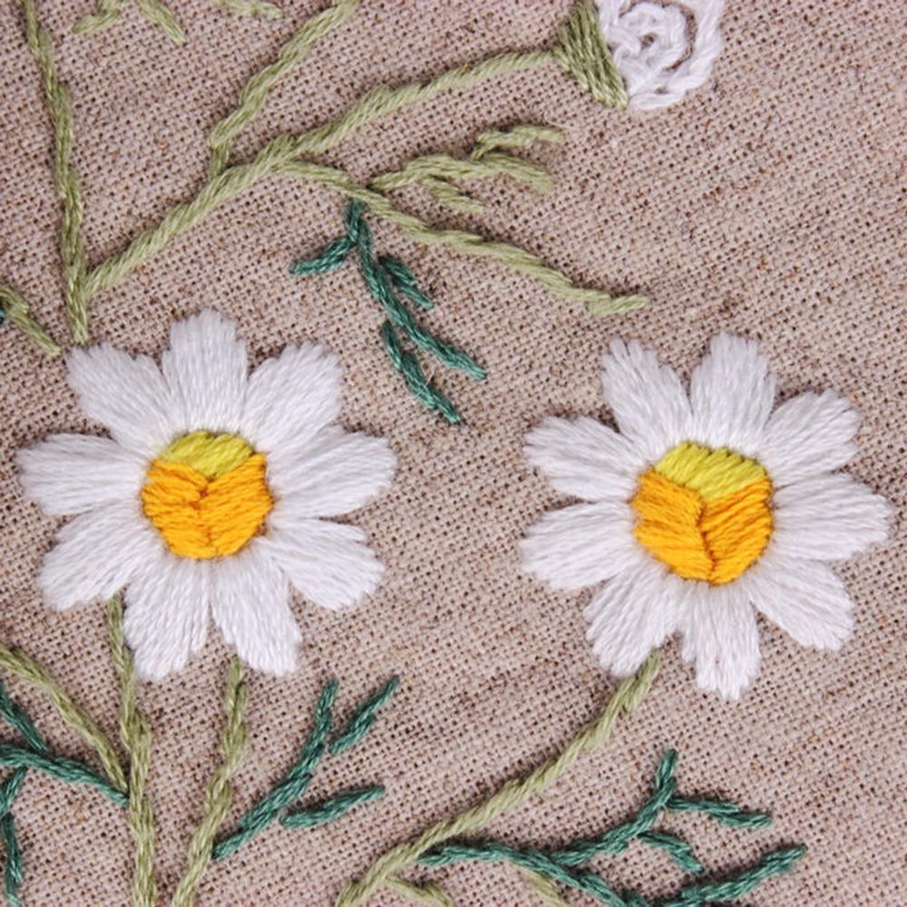 Stick-Starter-Set für Anfänger mit Blumenmuster, hochwertige Materialien